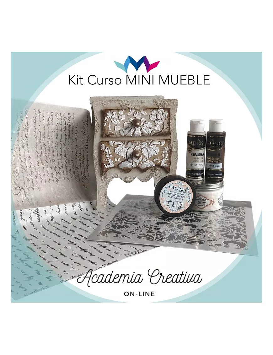 Madera KIT MINIMUEBLE MONTEJO + VÍDEO TUTORIAL