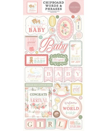 Chipboard CARTA BELLA...