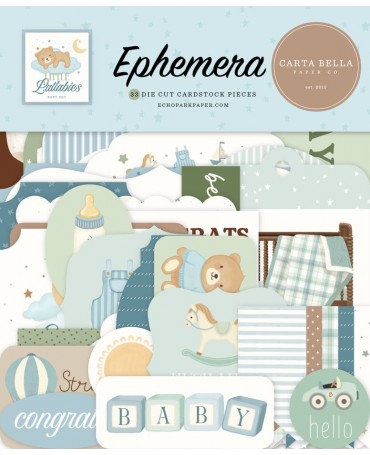 Die Cuts Ephemera Carta...