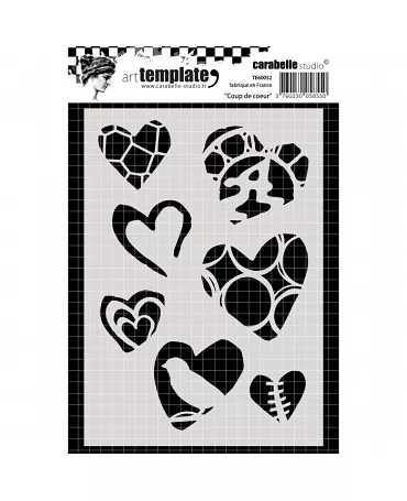 STENCIL CARABELLE Coup De Coeur