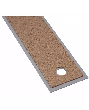 Regla de Acero Inoxidable Antideslizante 30 cm
