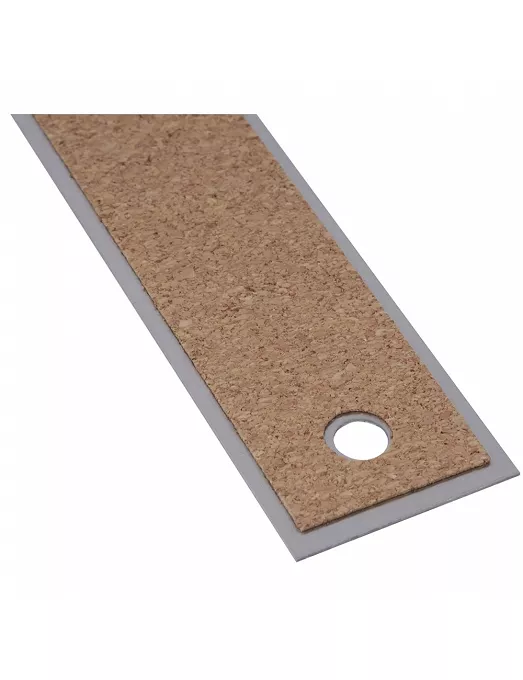 Regla de Acero Inoxidable Antideslizante 30 cm