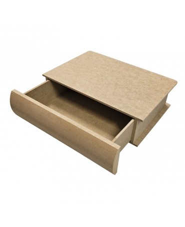 Madera CAJA LIBRO 25x19x7cm