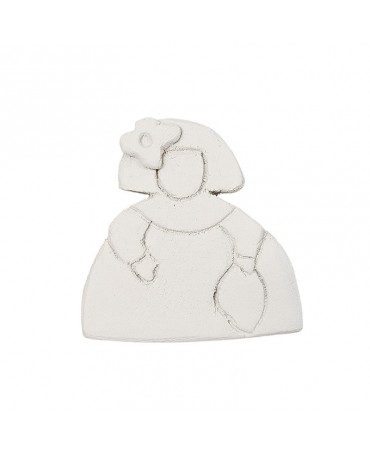 Resina Menina 7x7cm