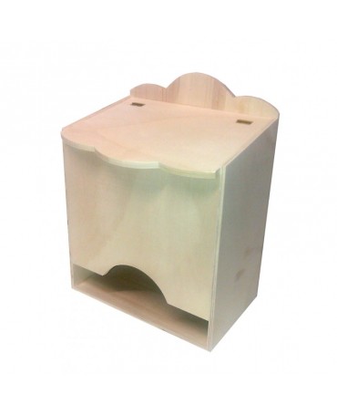 Madera Pañalera 33x24.5x15.5cm
