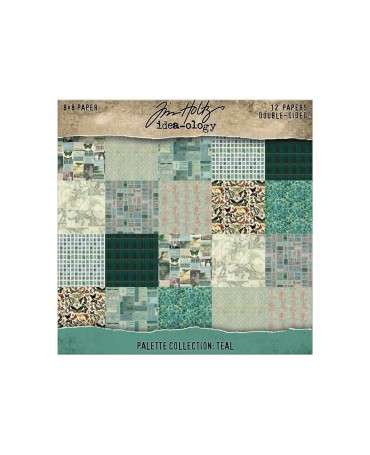 Colección 20x20 Tim Holtz Teal