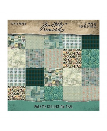 Colección 30x30 Tim Holtz Teal