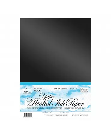PAPEL YUPO Negro A4 Pack 10ud