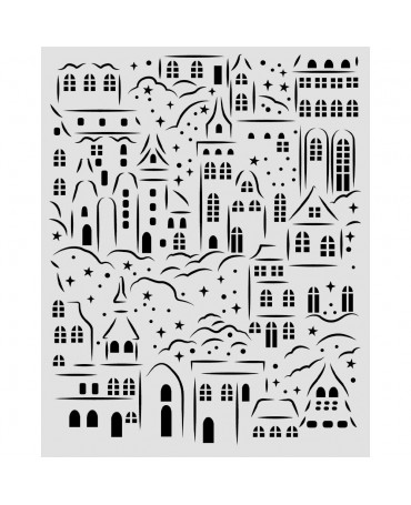 STENCIL Stamperia 20x25cm...