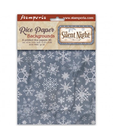 Papel arroz Stamperia A6...