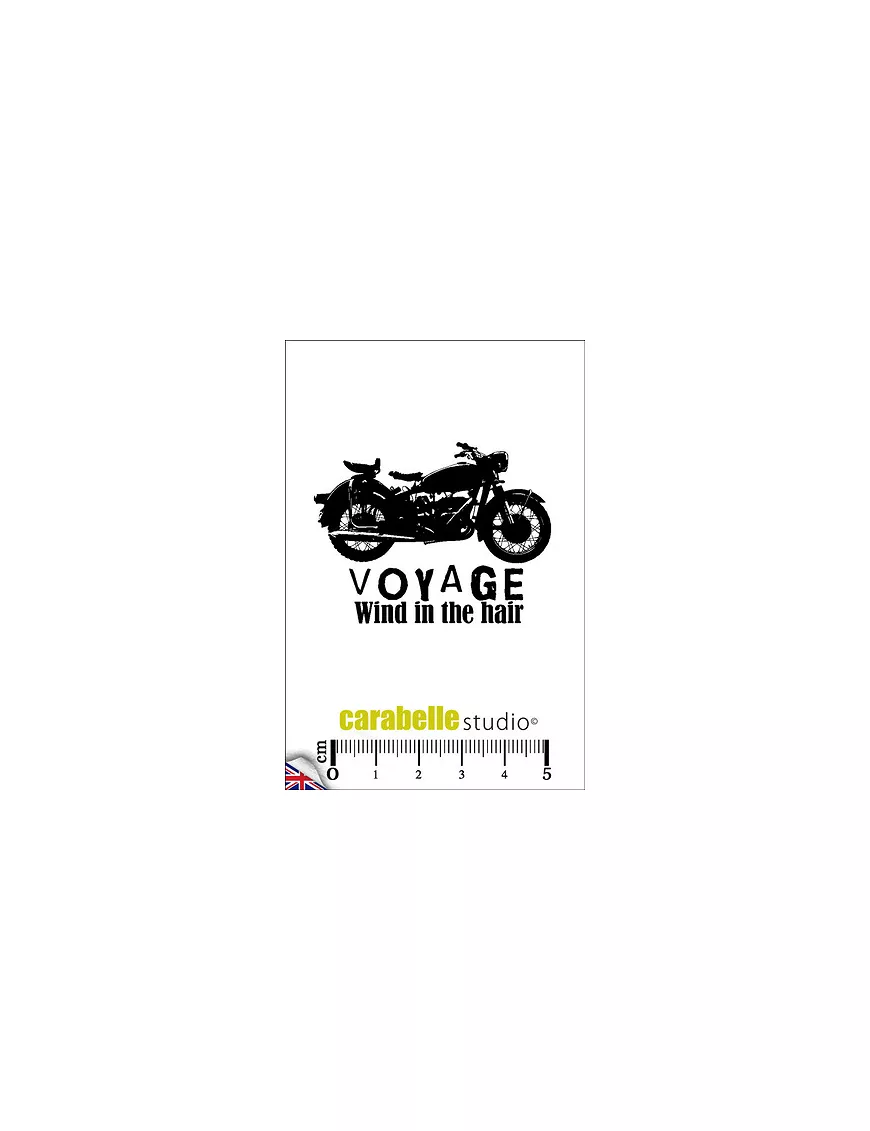 SELLO CARABELLE Traveling by Motorcycle