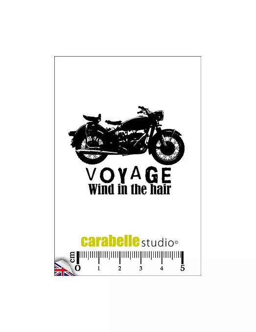 SELLO CARABELLE Traveling by Motorcycle