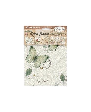 Papel arroz Stamperia A6...