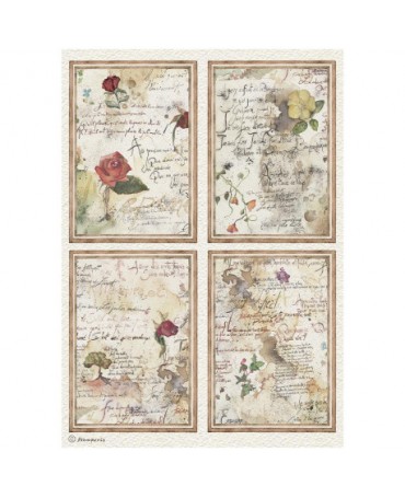 Papel arroz Stamperia A4...