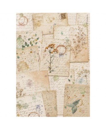 Papel arroz Stamperia A4...