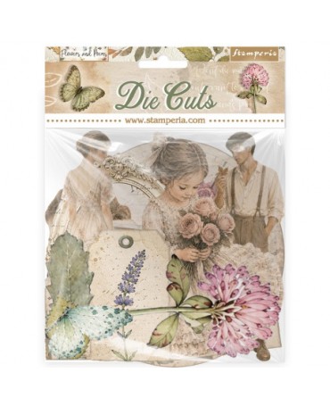DIE CUTS STAMPERIA Flowers...