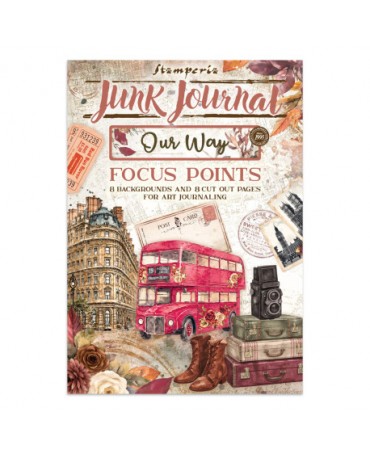 JUNK JOURNAL STAMPERIA A5...