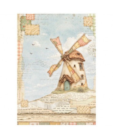 Papel arroz Stamperia A4...