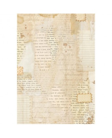 Papel arroz Stamperia A4...