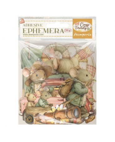 Ephemera Stamperia Cozy Family