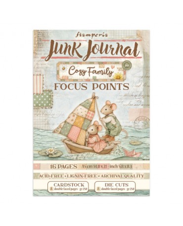 JUNK JOURNAL STAMPERIA A5...