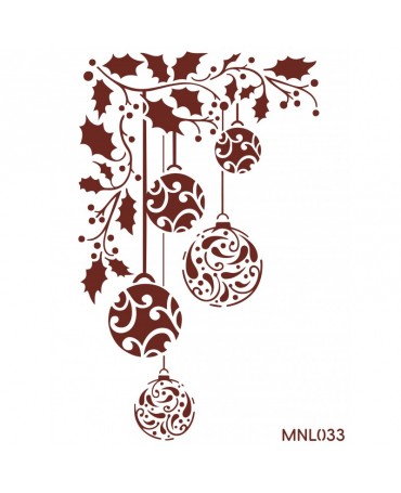 Stencil MISS 21x28cm MNL033