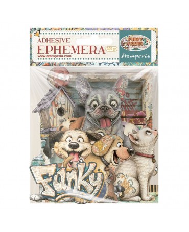 Ephemera Stamperia Furry...