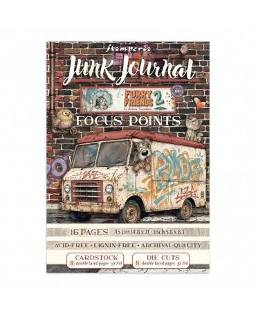 JUNK JOURNAL STAMPERIA A5...