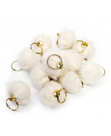 POMPÓN FLUFFY Ø2cm 12pcs
