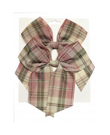 CINTA LAZO HAPPY CHECK bow...