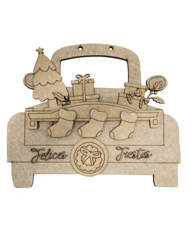 Madera DM Camioneta con...