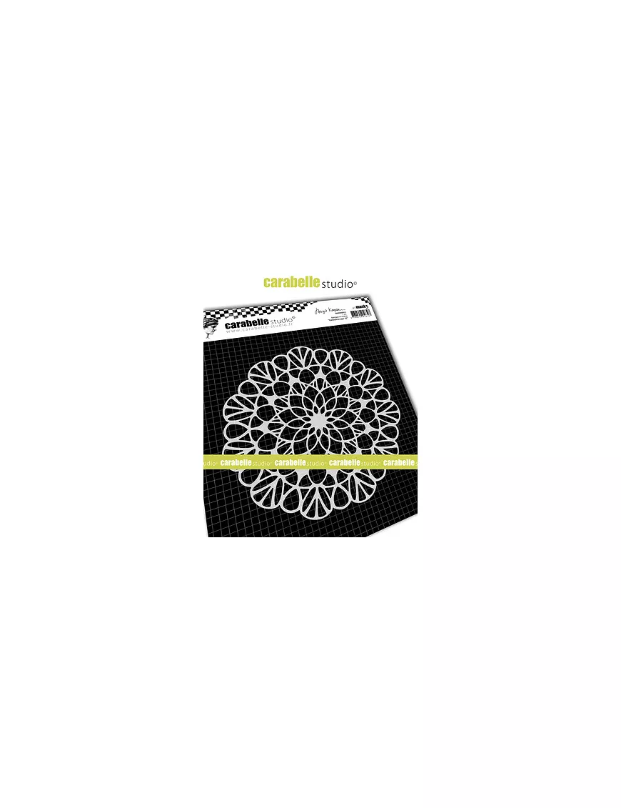 STENCIL CARABELLE ARTMASK Kaleidoscope # 2 by Birgit Koopsen