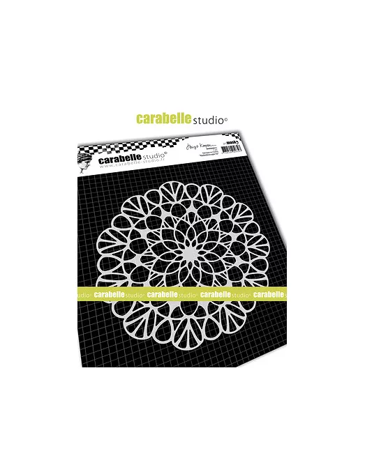 STENCIL CARABELLE ARTMASK Kaleidoscope # 2 by Birgit Koopsen