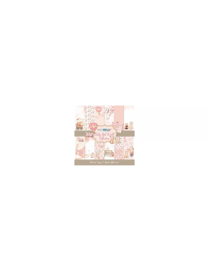 COLECCIÓN 30x30 PAPERS FOR YOU Baby Girl World Collection