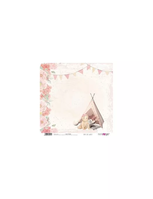 COLECCIÓN 30x30 PAPERS FOR YOU Baby Girl World Collection