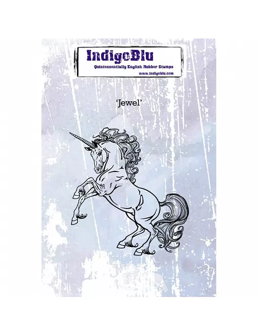 SELLO SILICONA INDIGO BLU A6 Unicornio-Jewel
