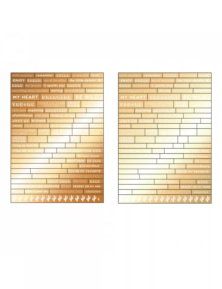 Stickers Prima Marketing Golden Desert