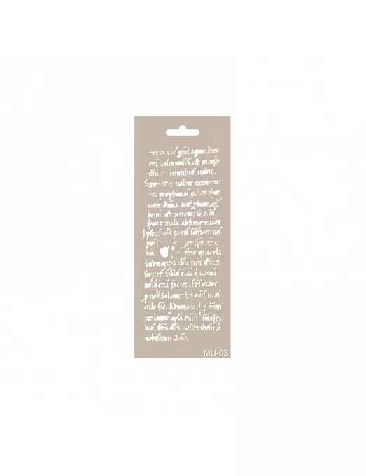 Stencils Cadence 10X25 TEXTO ANTIGUO 2