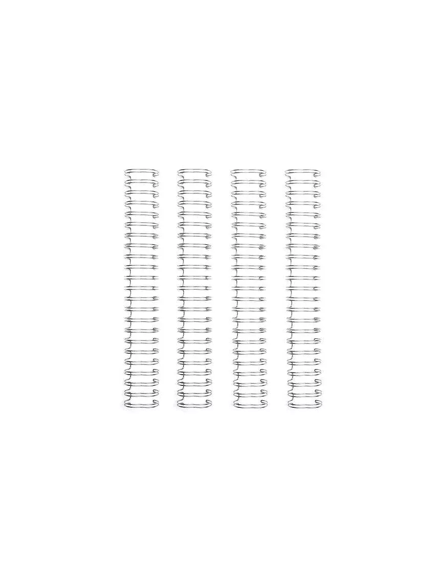 WIRO 0.625 " (1,58 cm.) PLATA Pack 4 ud