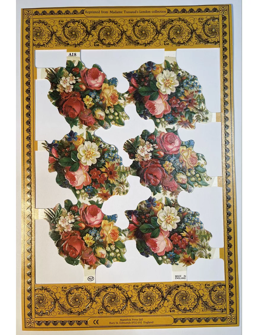 CROMOS INGLESES FLORES A18 