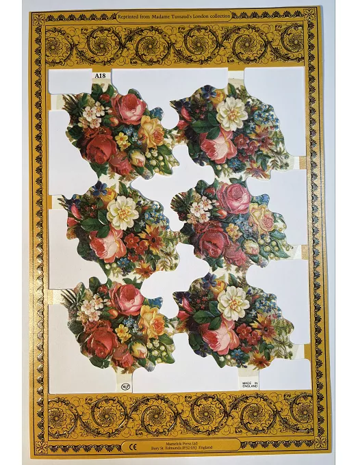 CROMOS INGLESES FLORES A18 