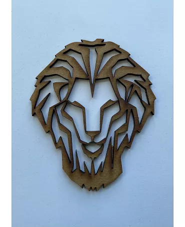 Madera Silueta CABEZA LEÓN ATHLETIC BILBAO