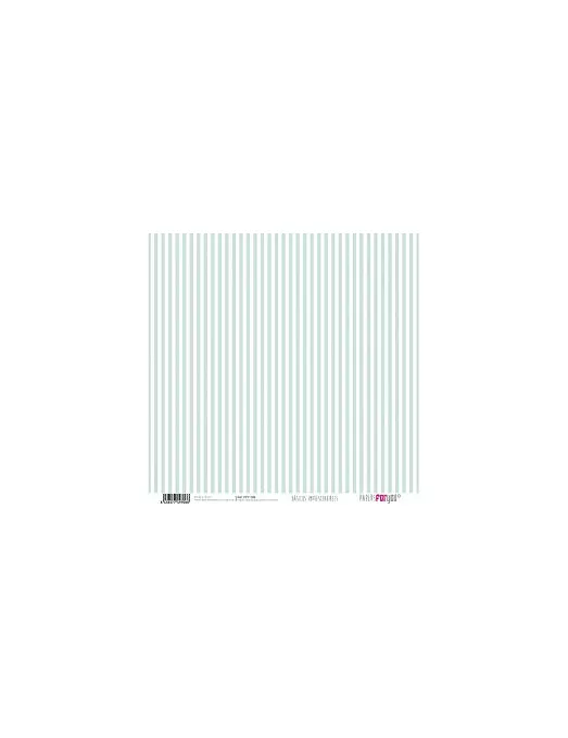 PAPEL SCRAP PFY Puntos mini y Rayas VERDE SUAVE