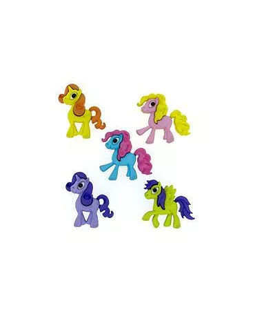 Botones PONY PARADE 5pc