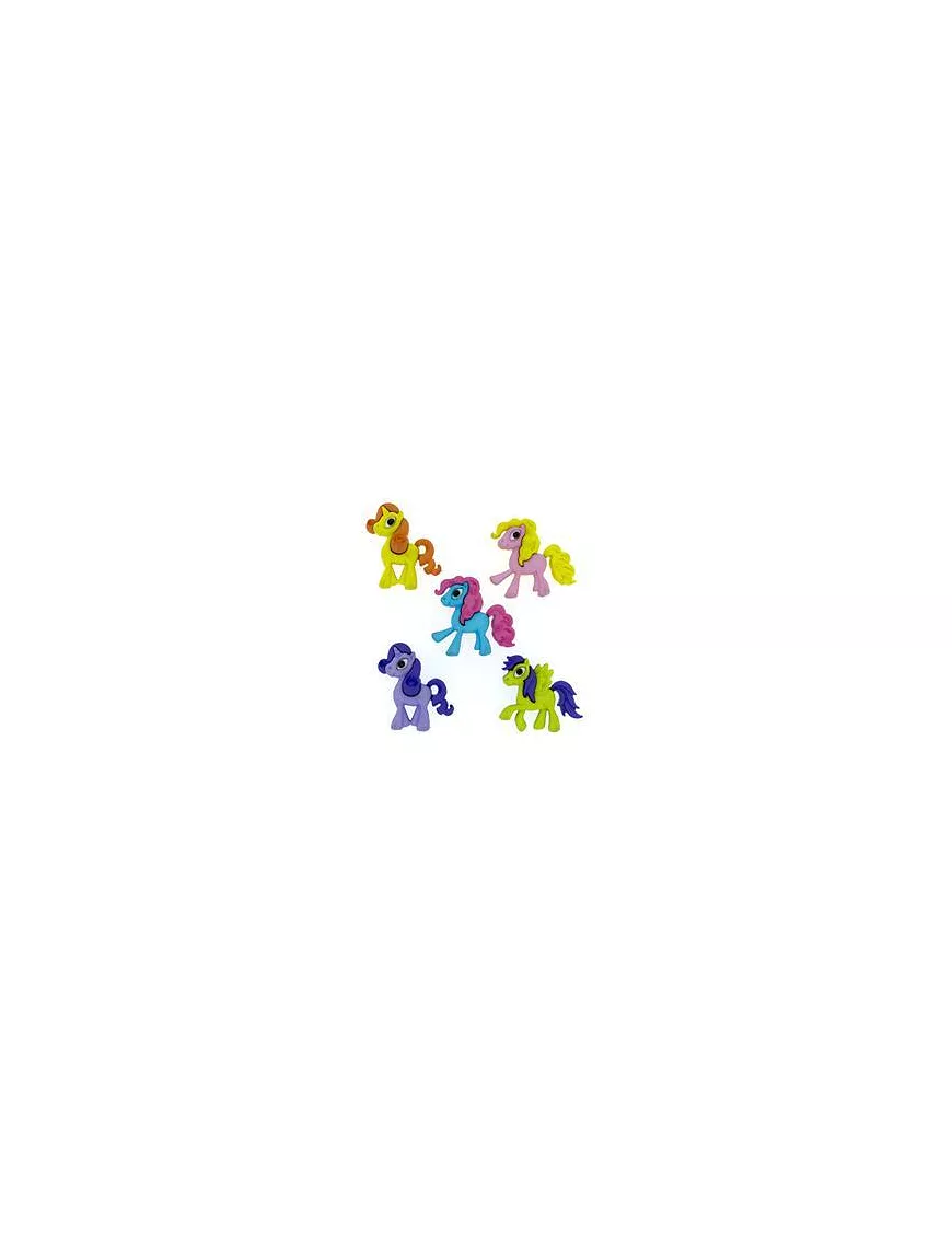 Botones PONY PARADE 5pc