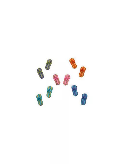 Botones SEW THRU FLIP FLOPS 10pc