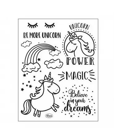 SELLO silicona VIVA DECOR Unicorn power
