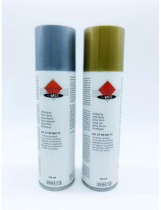 PINTURA METÁLICA WACO PLATA