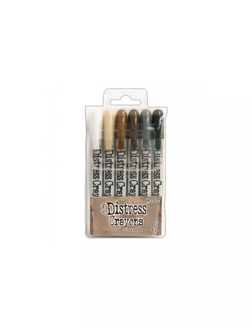DISTRESS CRAYONS SET No 3 RANGER • TIM HOLTZ