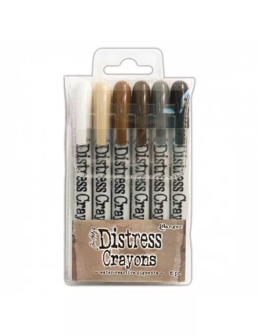 DISTRESS CRAYONS SET No 3 RANGER • TIM HOLTZ
